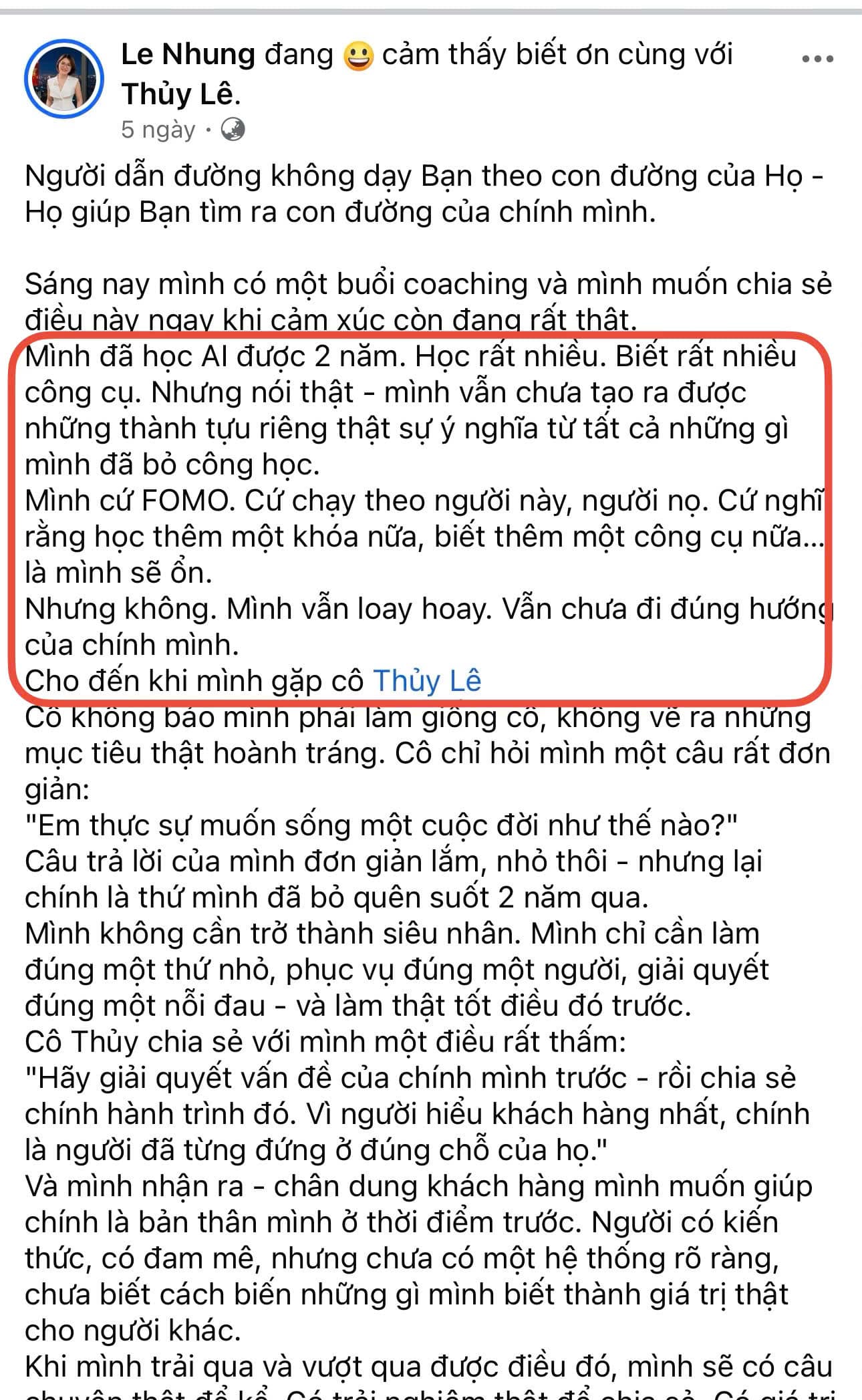 Feedback học viên 2