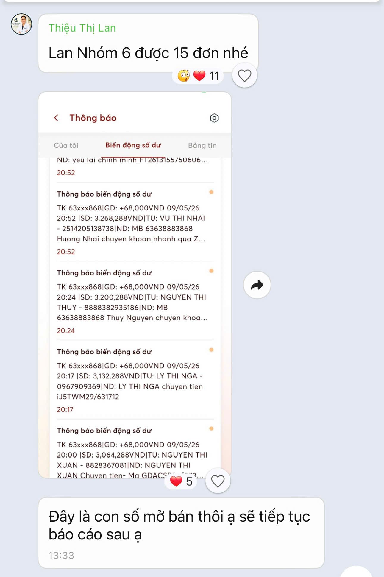 Feedback học viên 6