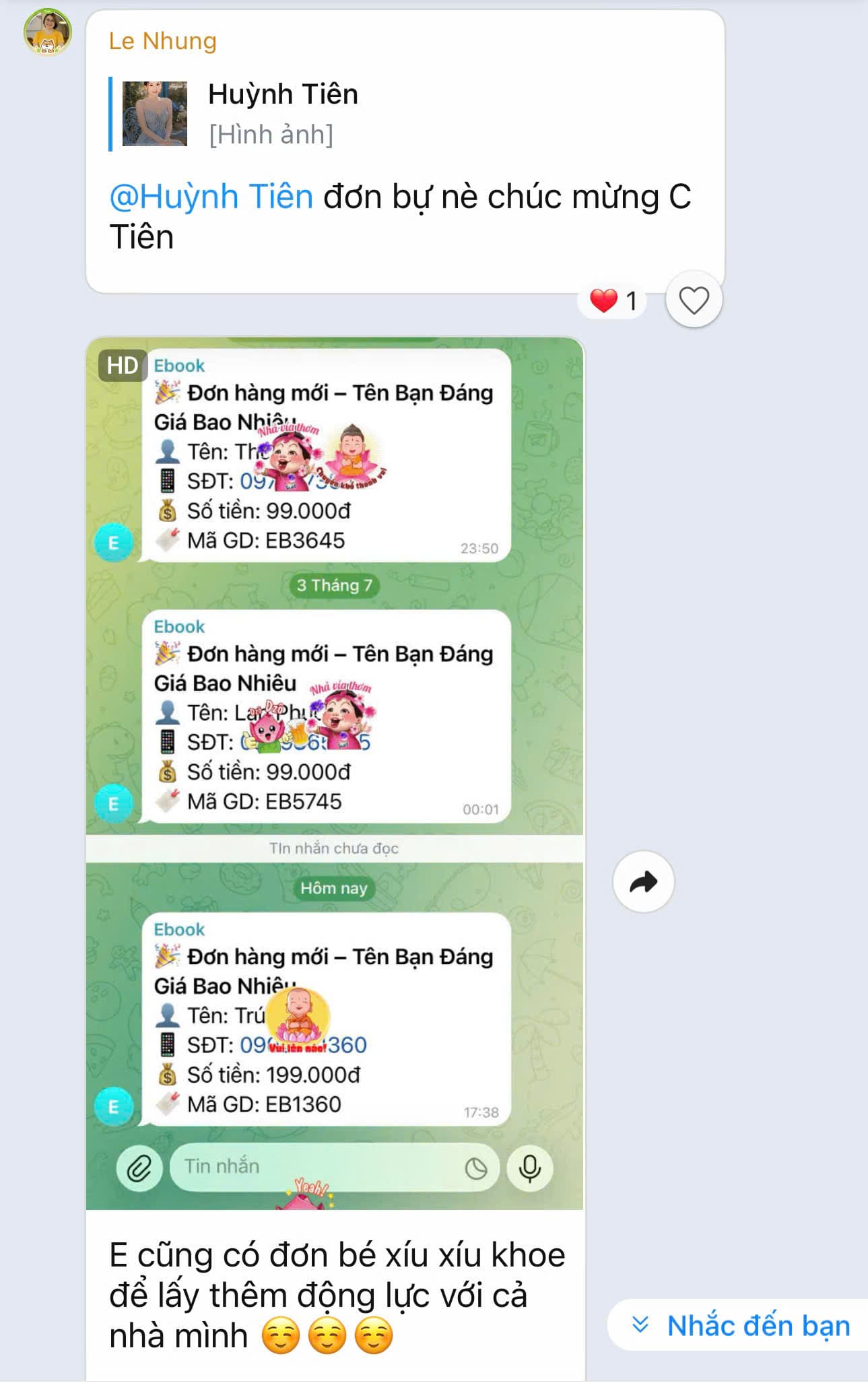 Feedback học viên 10
