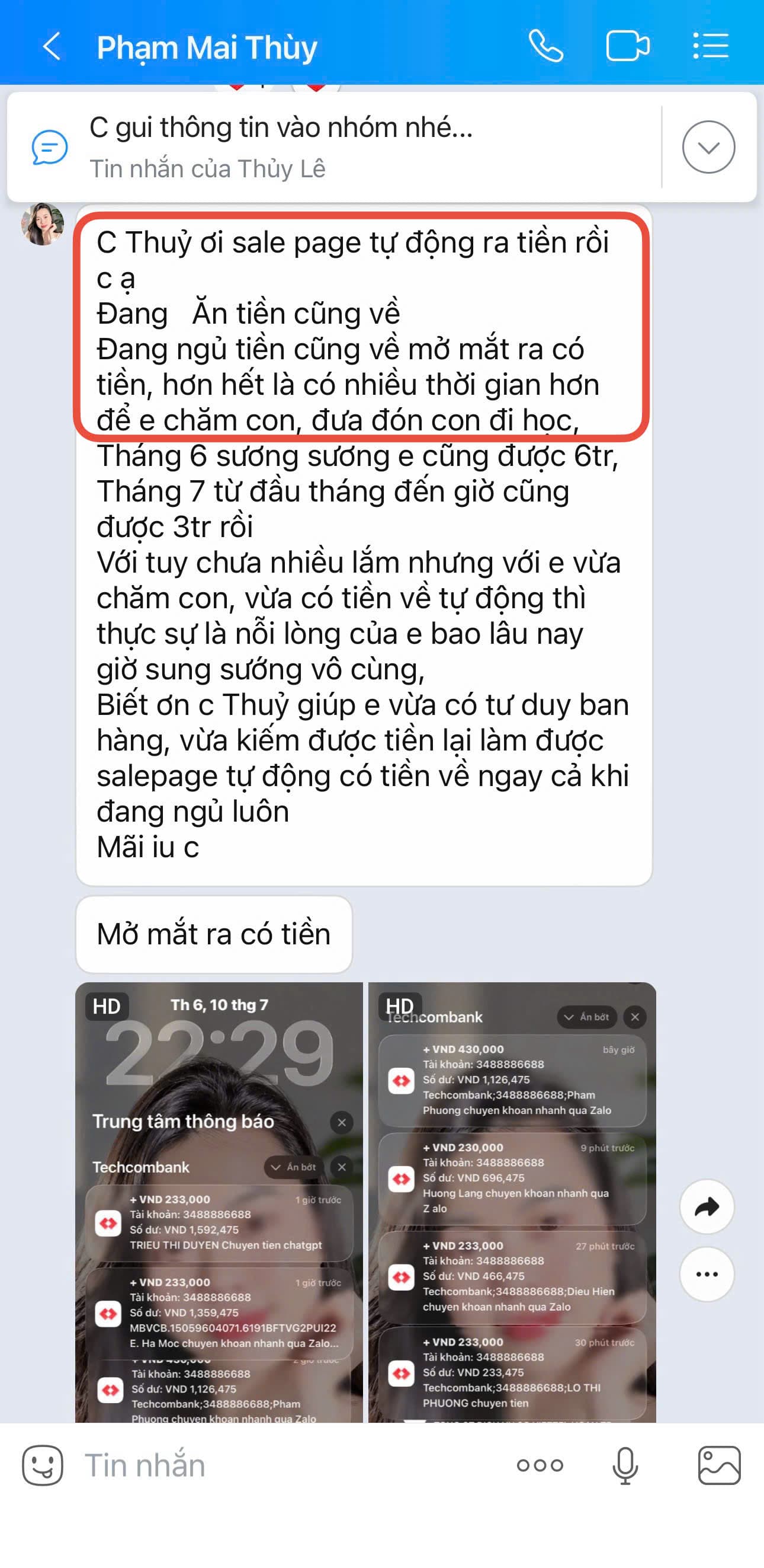 Feedback học viên 18